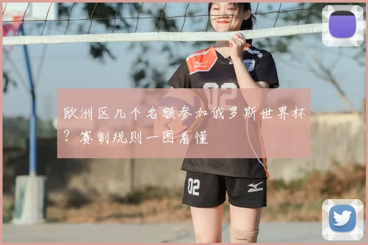 欧洲区几个名额参加俄罗斯世界杯？赛制规则一图看懂