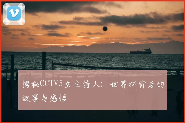 揭秘CCTV5女主持人:世界杯背后的故事与感悟