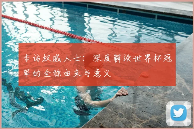 专访权威人士:深度解读世界杯冠军的全称由来与意义